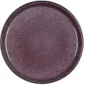 Bitz Desserttallerken 21 cm, sort/lilla, Bitz