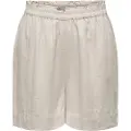 ONLY Tokyo Linen Blend Shorts Med Høj Talje