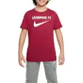Nike Fc Liverpool 22/23 Swoosh Junior T-shirt Med Korte ærmer