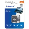 Integral Micro Sd Xc 256gb Clase 10 V30 Hukommelseskort
