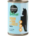 Cosma Nature 6 x 140 g - Kylling & Tun med Ost