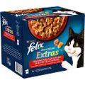 Felix Latz "Sensations Extras" portionspose 24 x 85 g - Mix Kød: 4 varianter