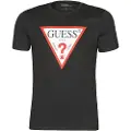 GUESS T-shirts m. korte ærmer Guess CN SS ORIGINAL LOGO TEE herre EU M