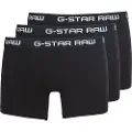 G-Star G-Startil mænd. D03359-2058-4248 3-pak klassiske boxershorts sort (XS), Afslappet, Bomuld