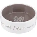 Trixie keramikskål Pet's Home - 300 ml, Ø 12 cm