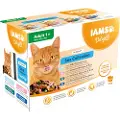 IAMS Delights Adult Sea Collection (i sauce) vådfoder til katte (12x85 g)