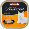Animonda Vom Feinsten Adult 6 x 100 g - Fjerkræ & kalv