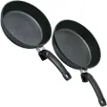 Fissler Pandesæt ADAMANT COMFORT, sæt med 2, sort, aluminium, Fissler