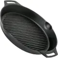 Petromax Udendørs grillpande GP35 35 cm, to håndtag, støbejern, Petromax