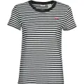 Levi's Levi'stil kvinder. 39185-0087 T-shirt Perfect navy (S), Casual, Bomuld, Korte ærmer, Blå