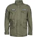 Ralph Lauren Polo Ralph Laurentil mænd. 710722923003 M65 kampjakke gr (L), Casual, Grøn, Bomuld, Lange ærmer