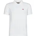 Levi's Levi'stil mænd. 35883-0003 Housemark polo shirt hvid (S), Casual, Bomuld, Korte ærmer