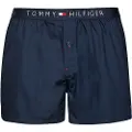 Tommy Hilfiger Tommy Hilfigertil mænd. 1U87905489 Boxer Elegant navy (M), Afslappet, Økologisk bomuld, Bæredygtig, Blå