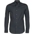 G-Star G-Startil mænd. D17026-C271-6484 Dressed Super Slim skjorte sort (S), Casual, Bomuld, Lange ærmer