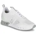 Emporio Armani EA7til mænd. X8X027_XK050 Træningssko engelsk hvid (45 1/3), Fast, Blonder, Casual