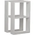 Homitis - Sengebord Lonie Dark Wenge - Hvid - Sengeborde - - Homeroom
