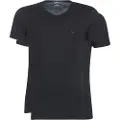 Emporio Armani 111648-cc722 Kortærmet V-hals T-shirt 2 Enheder