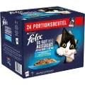 Felix Latz ''Så lækkert som det ser ud'' 24 x 85 g - Mix Fisk: Torsk, Laks, Tun, Skrubbe