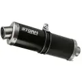 Storm Steel Black Oval endelyddæmper