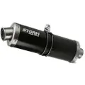 Storm Steel Black Oval endelyddæmper