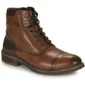 Fluchos Fluchostil mænd. F1342 Ankelstøvler af frotté læder F1342 brun (41), Fast, 1-3 cm, Blonder, Casual, Havanna, Klassisk