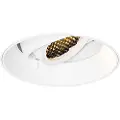 QAZQA Moderne nedhængt spotlight hvid GU10 rund trimless - Oneon Honey