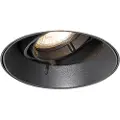 QAZQA Moderne indbygget spotlight sort GU10 rund trimless - Oneon