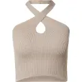 Urban Classics Rib Knit Crossed Neckholder Ærmeløs Top