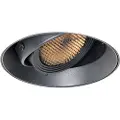 QAZQA Moderne indbygget spotlight sort GU10 AR70 rund trimless - Oneon Honey