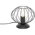 QAZQA Industriel bordlampe sort - Margarita