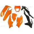 Ufo Ktm Exc/exc-f 2017-2019 With Headlight Ktkit523-999 Plastikkit