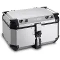 Givi Trekker Aluminium Top-Case Sølv, 58 Liter, Monokey