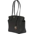 Michael Kors Michael Korstil kvinder. 30S2G6AT2L Marilyn medium tote bag i safranlæder sort (OSFA), Casual