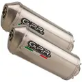 Gpr Exhaust Systems Satinox Royal Enfield Interceptor 650 19-20 Ref:e4.roy.11.cat.sat Stainless Steel Oval Lyddæmper Typegodkendt