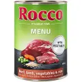 Rocco Menue 12 x 400 g - Mix: 2 varianter