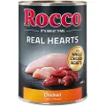 Rocco Real Hearts 6 x 400 g - Kylling