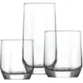 Hermia - Sæt med glas Dias (18 dele) - Transparent - Drinksglas & shotglas - - Homeroom