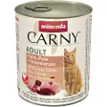 Animonda Carny Adult 6 x 800 g - Kylling, Kalkun & Andehjerter