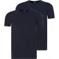 Hugo Boss BOSStil mænd. 50475276 Pakke med 2 T-shirts 50475276 sort (M), Afslappet, Bomuld, Elastin