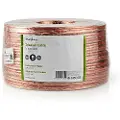 Nedis Cagw6000tr1000 Cca Højttalerkabel 2x 6 Mm 100 M
