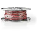 Nedis Højttalerkabel Cabr0750bk1000 2x 0.75 Mm 100 M