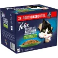 Felix Latz ''Så lækkert som det ser ud'' 24 x 85 g - Mix: Okse & Gulerod, Kylæling & Tomat, Laks & Squash, Ørred & Grøn Bønne