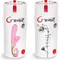 Gvibe G-Vibe GRabbit - genopladelig G-punktsvibrator med 3 motorer (pink)