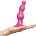 Strap-On-Me Beads S - perlet dildo med sugekop (pink)
