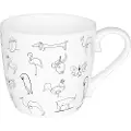 Könitz - Krus Picasso Animaux Picasso - Hvid - Kopper & krus - - Homeroom