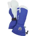 Hestra Army Leather Heli Ski, 3-finger skihandsker, blå