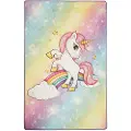 Nirvana - Tæppe Unicorn - Flerfarvet - Børnegulvtæpper - - Homeroom