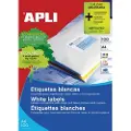 APLI 1285-boksers Multifunktionsetiket 48.5x25.4 Mm