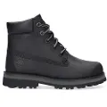 Timberland Timberlandunisex til børn. TB0A27A20011 Snørestøvler i læder Courma sort (31), Fast, Blonder, Casual, børnetøj