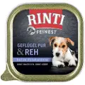 Rinti Økonomipakke: 44 x 150 g RINTI Feinest - Fjerkræ & Rådyr